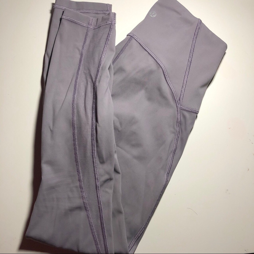 Light purple/pink lululemon mess leggings size 4